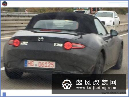 马自达新款MX-5路试曝光 配硬质顶篷