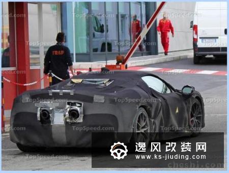 法拉利全新跑车曝光 首搭混动引擎/将亮相