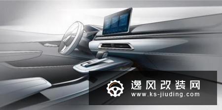 比亚迪e2设计图曝光 全液晶仪表中控pad