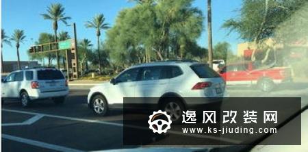 满足二胎家庭需求 大众途观L 7座版谍照曝光