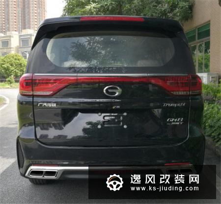 广汽传祺新款GM8申报图 外观细节调整