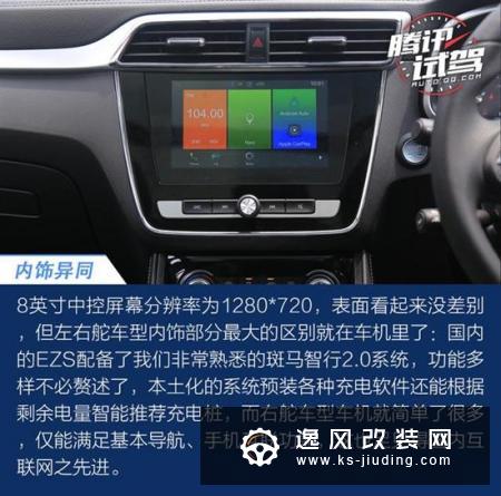 海内外品质无差别/场地试驾MG EZS右舵版
