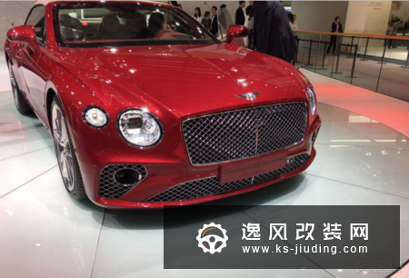 2019深港澳车展 全新宾利欧陆GT敞篷版亮相
