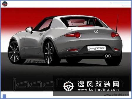 马自达新款MX-5路试曝光 配硬质顶篷