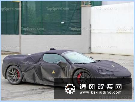 法拉利全新跑车曝光 首搭混动引擎/将亮相