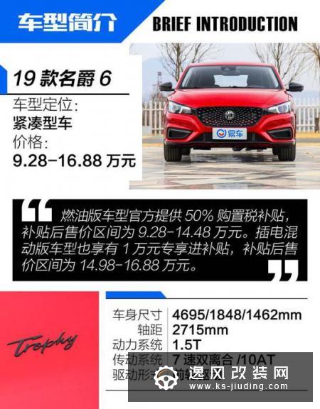 增配还官降 现在入手名爵6不再犹豫
