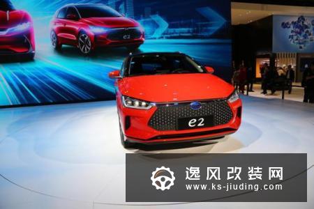 比亚迪e2设计图曝光 全液晶仪表中控pad