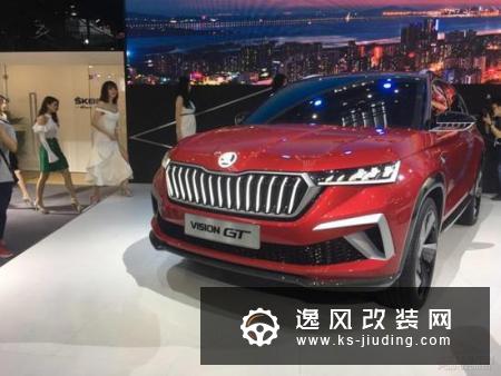 2019深港澳车展：斯柯达Vision GT亮相