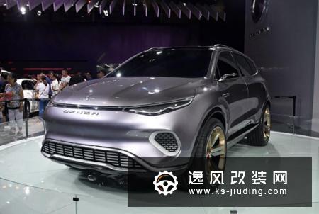 基于概念车打造 腾势全新七座SUV谍照曝光