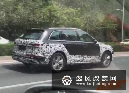 细节略有调整 新款奥迪Q7国内谍照曝光