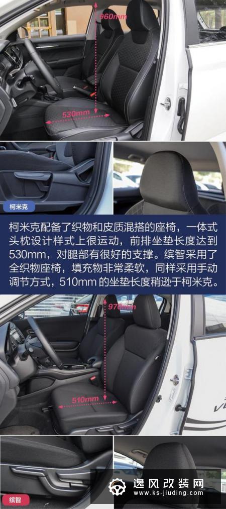 “小”也能满足你 缤智/柯米克空间对比