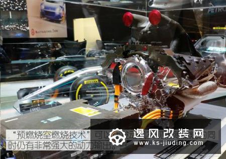 一台1.6T发动机如何称霸F1 奔驰发动机解析