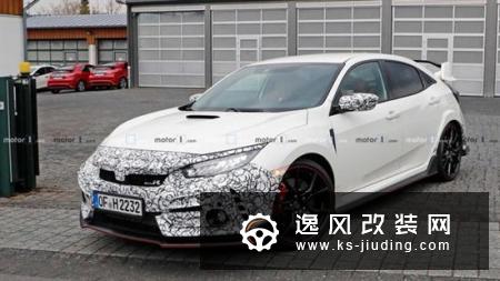 新款思域Type R海外测试谍照曝光外观小改